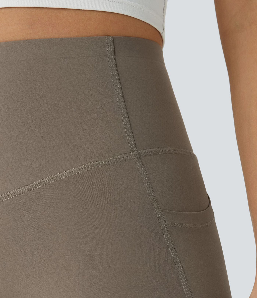 Legging d'entraînement gainant galbant taille haute avec poches Halara UltraSculpt™
