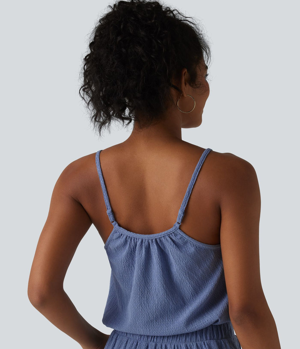 Combinaison décontractée à jambes larges et poches - Easy Peasy