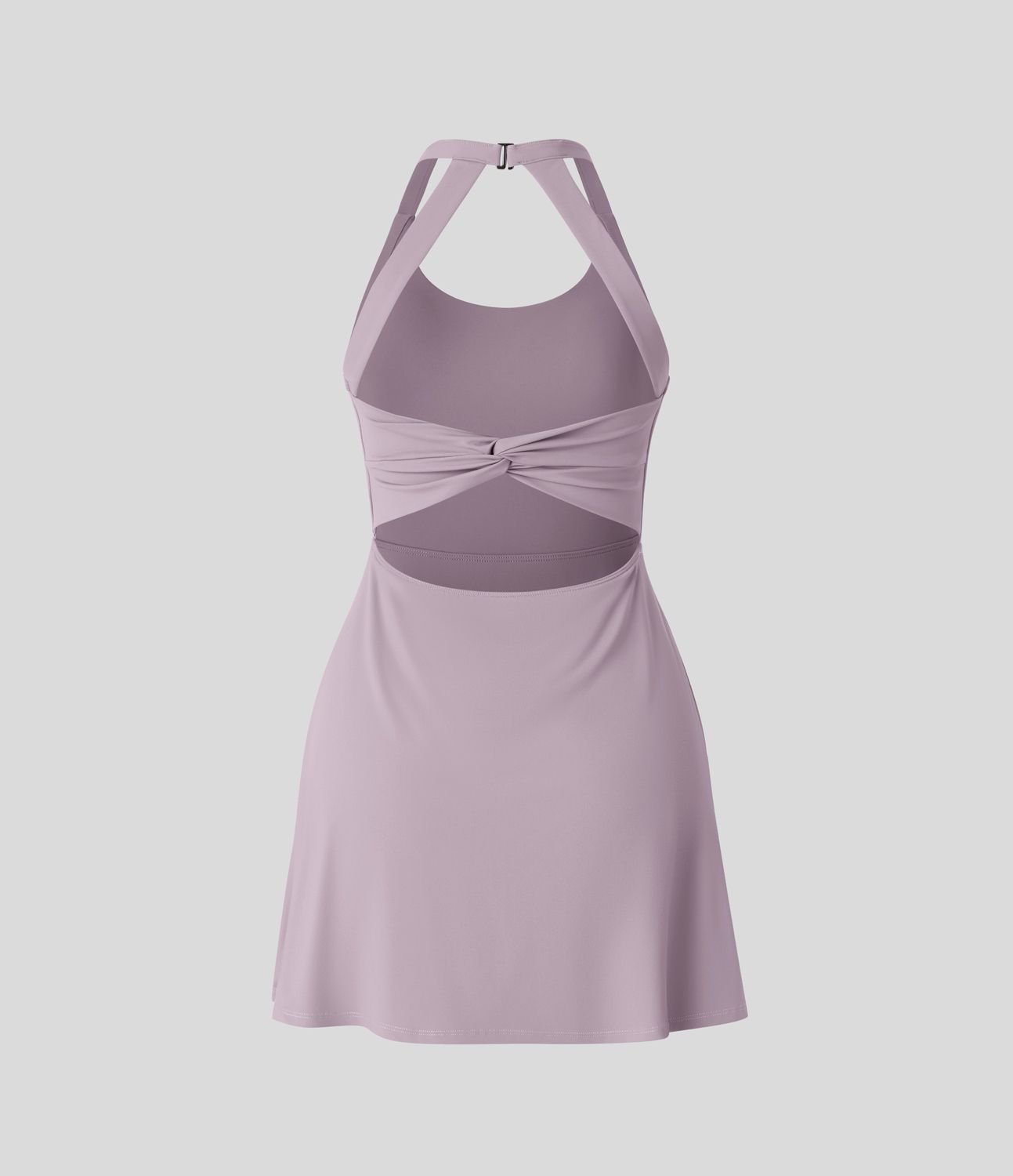 Robe de sport dos nu torsadée A-C