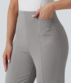 Short tailleur taille haute jambes droites Halara Flex™ avec poches