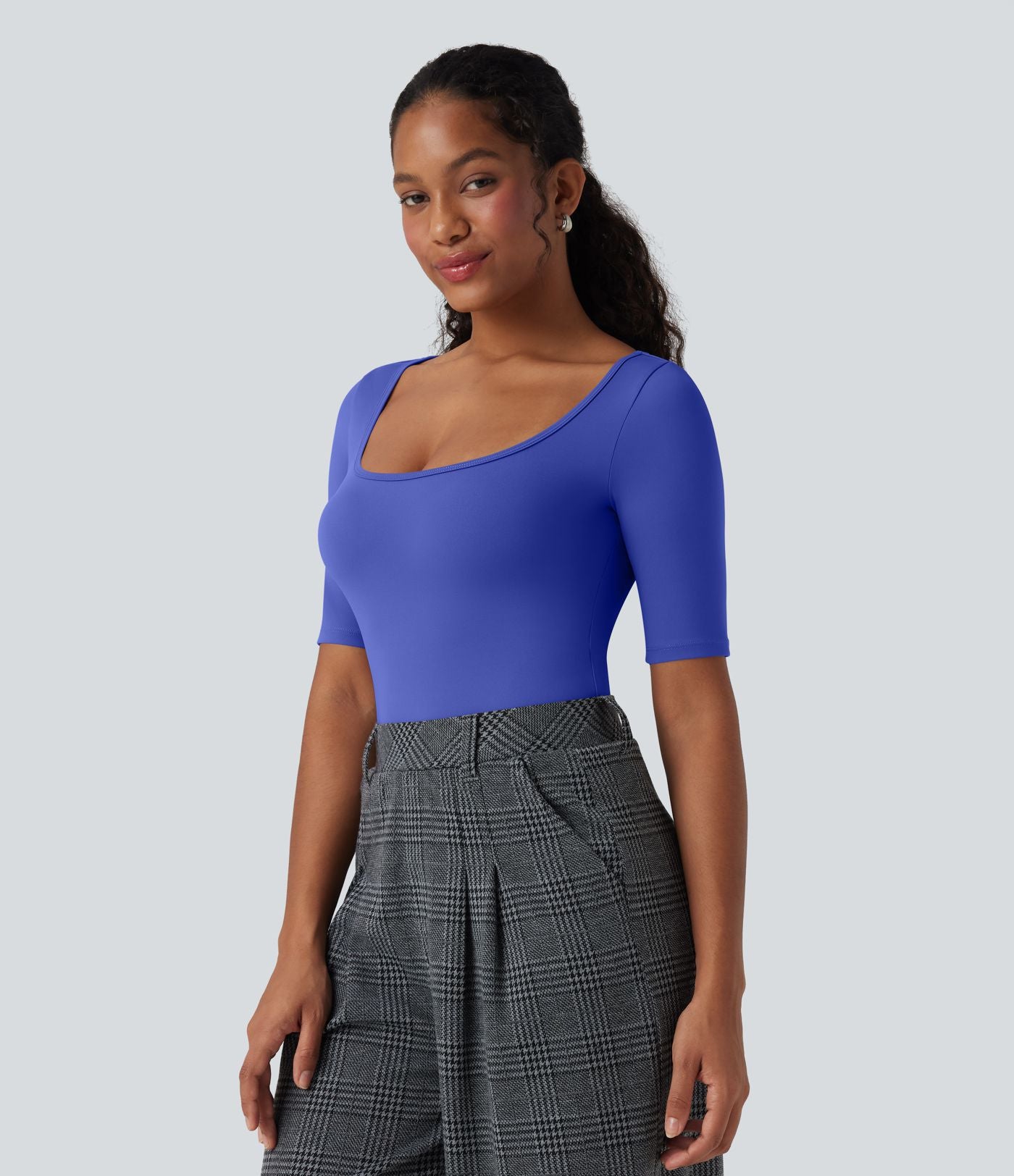 T-shirt de travail SoftlyZero™ Airy encolure arrondie manches courtes effet frais InstantCool