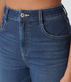 Halara Flex™ Jean Larges Taille Haute Ourlet Roulotté Multiples Poches