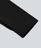Top Sport Yoga Uni à Trou pour le Pouce Coupe Courte