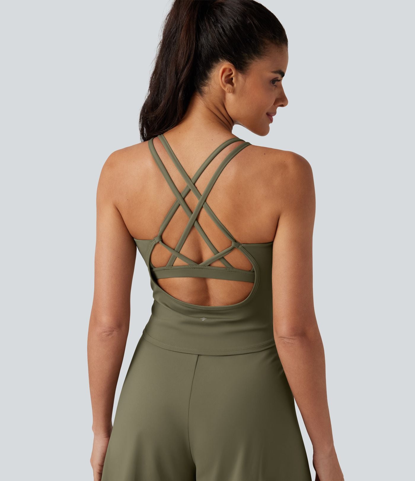 Combishort de sport SoftlyZero™ Airy à encolure U, toucher frais, coussinets amovibles, poches et accès facile Easy Peasy