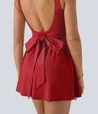 Robe active danse mini 2-en-1 Breezeful™ dos nu avec liens dos séchage rapide et poche latérale - Édition Easy Peasy