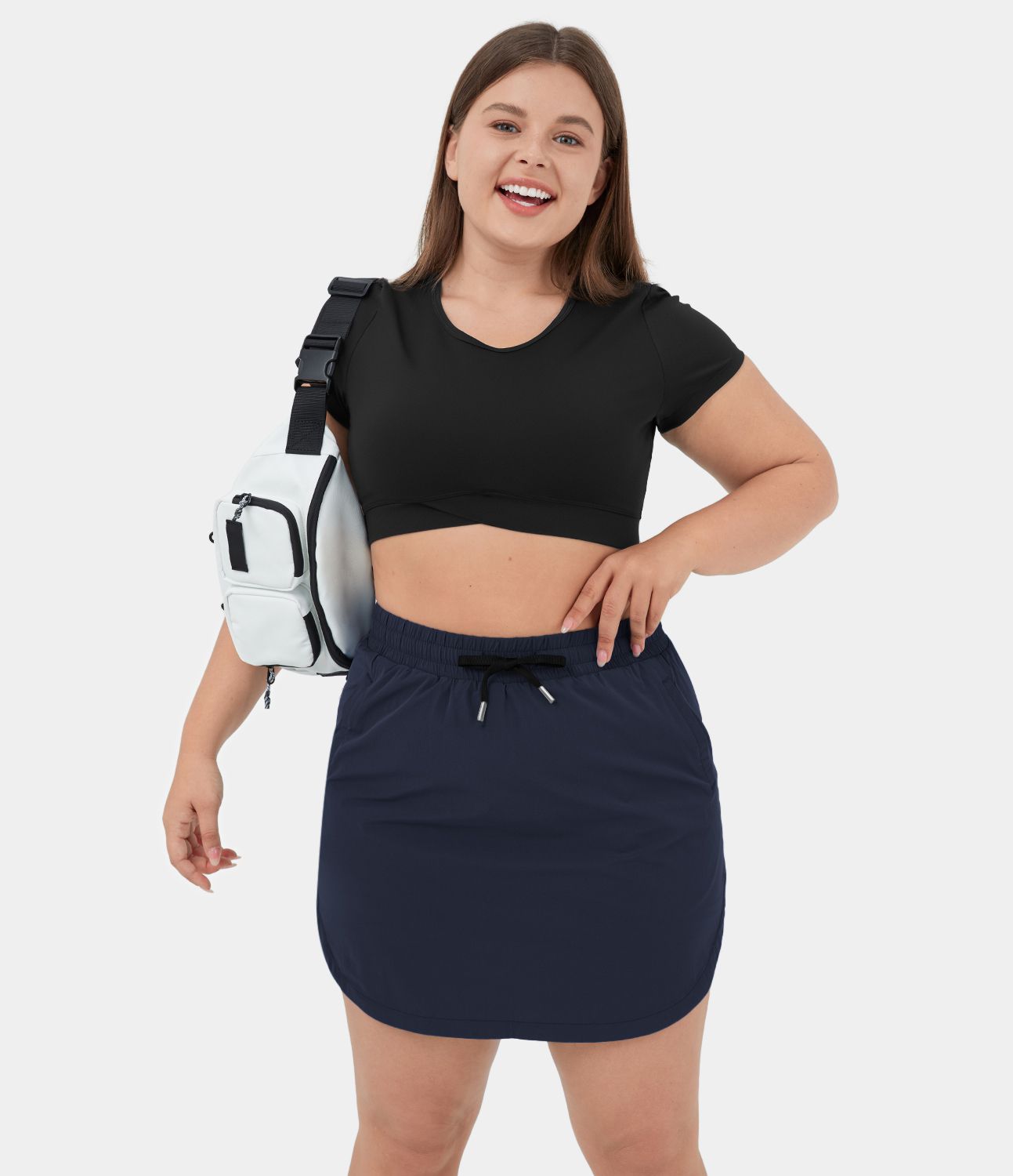 Quotidien Jupe Golf Grande Taille 2 en 1 - Sérénité