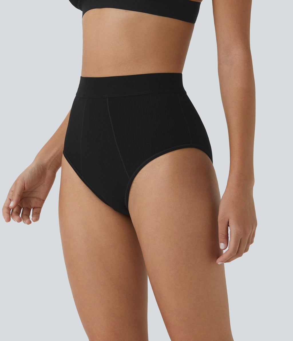 Culotte taille haute extensible et confortable pour la détente