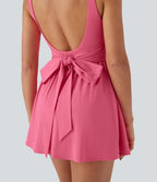 Robe active danse mini 2-en-1 Breezeful™ dos nu avec liens dos séchage rapide et poche latérale - Édition Easy Peasy
