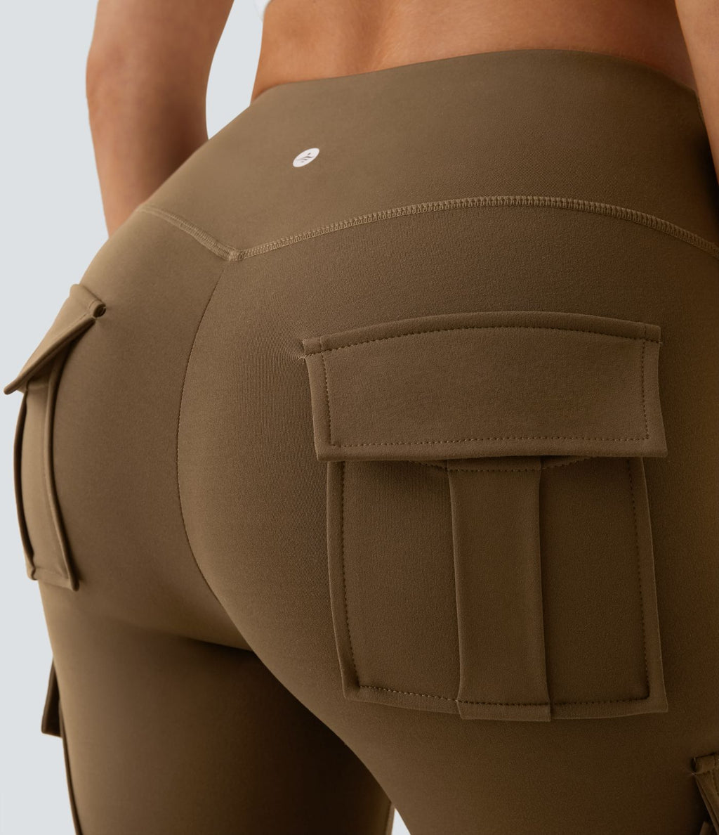 Legging yoga ajusté cargo taille haute DayStretch avec poches