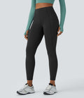 Legging de yoga thermique taille haute avec poches latérales