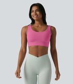 Brassière de sport Halara UltraSculpt™ maintien moyen dos nu avec boucle ajustable et brassière intégrée
