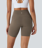 UltraSculpt Short 17,5cm Biker Running Taille Haute avec Poches Latérales