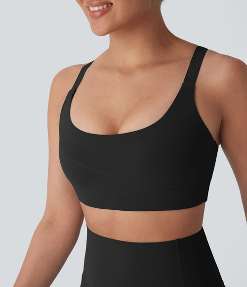 Brassière de sport entraînement Halara UltraSculpt™ soutien intermédiaire col U bonnets A-D