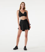 Brassière de sport yoga à maintien léger, col V, brassière intégrée, à effet frais InstantCool, séchage rapide, protection solaire UPF50+
