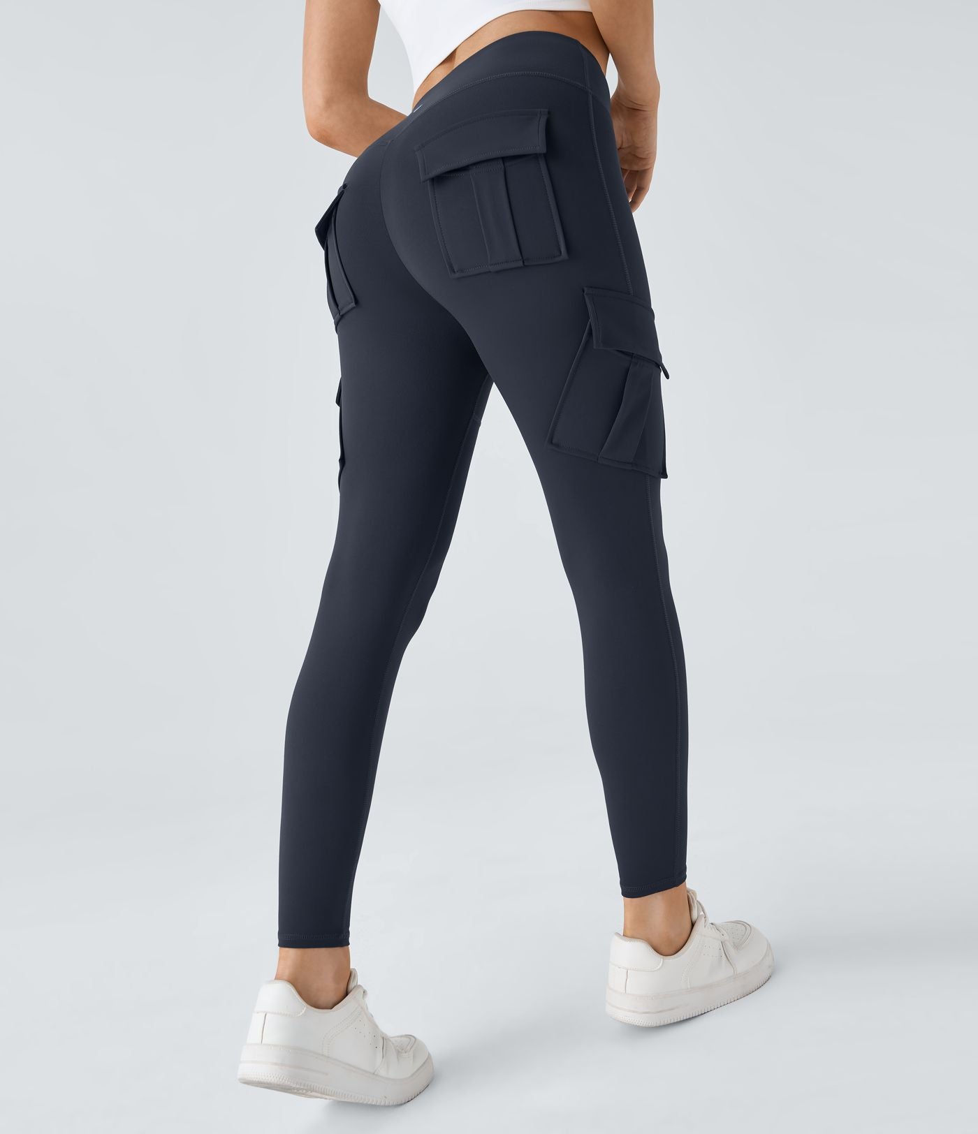 Legging yoga ajusté cargo taille haute DayStretch avec poches