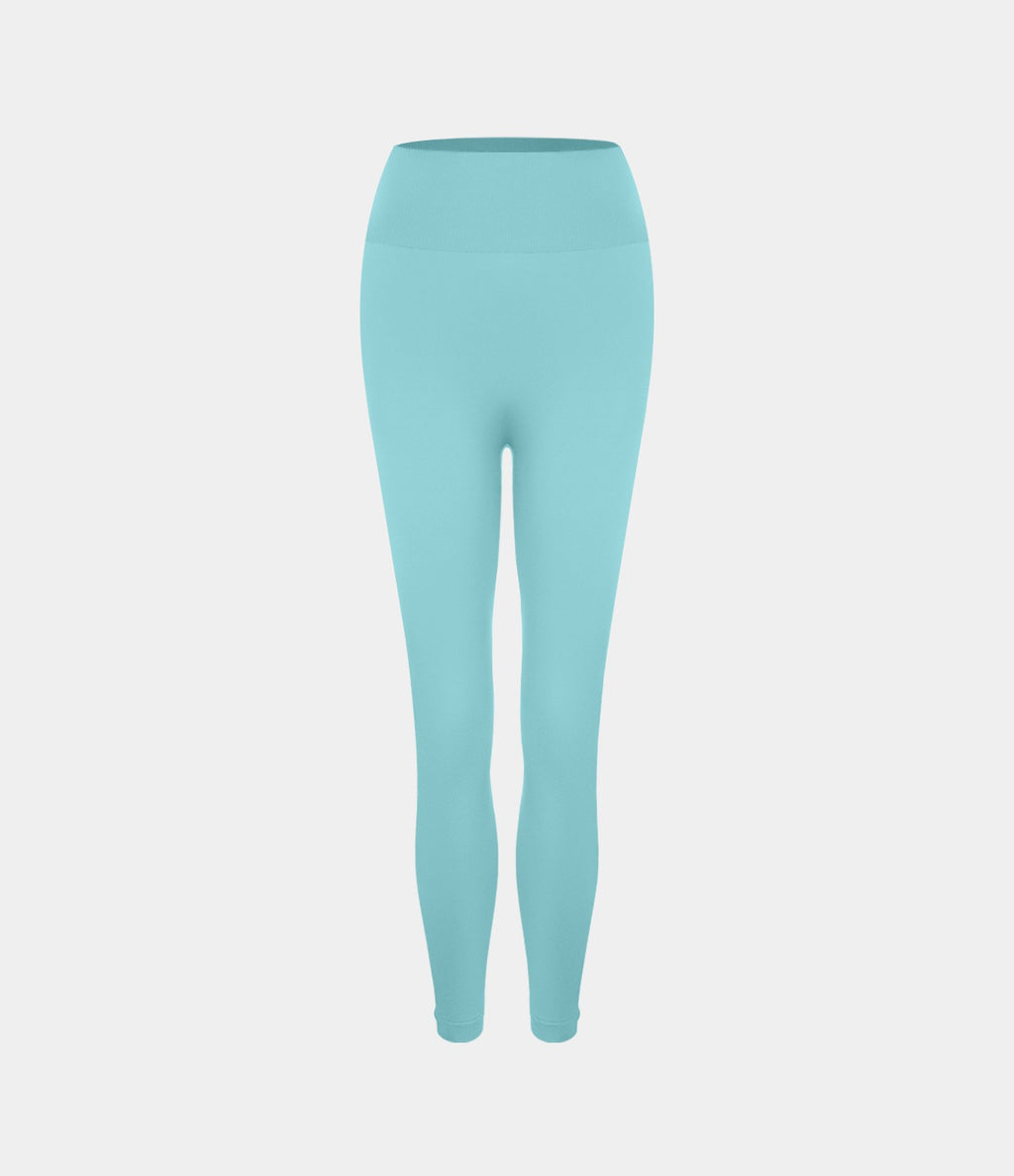 Legging taille haute froncé uni sans couture OneForm Seamless Flow