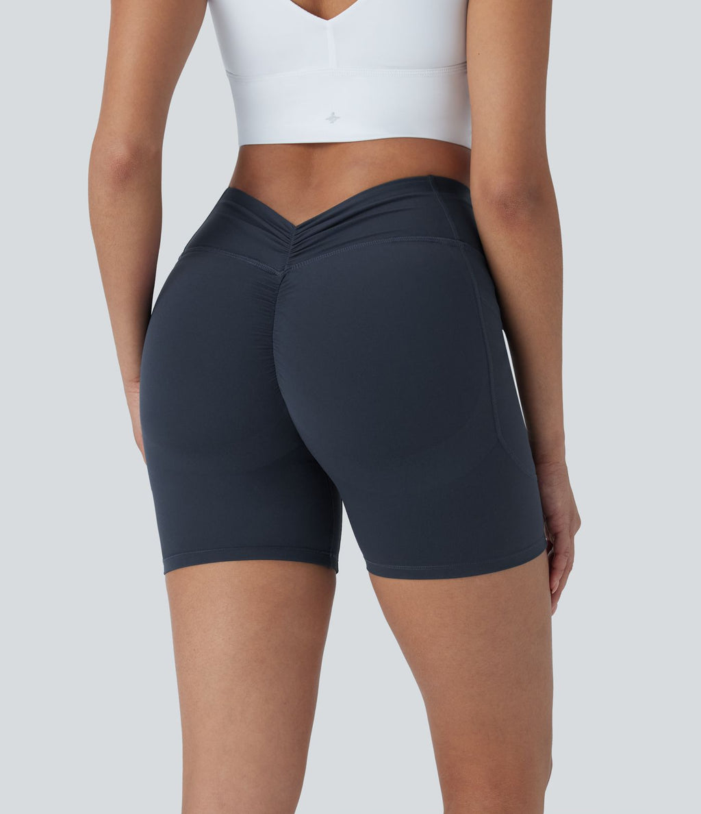Legging d'entraînement gainant taille haute avec poches Halara UltraSculpt™