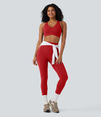Brassière de sport entraînement Halara UltraSculpt™ soutien intermédiaire col V dos nageur bonnets A-C