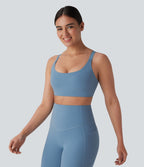 Brassière de sport entraînement Halara UltraSculpt™ soutien intermédiaire col U bonnets A-D