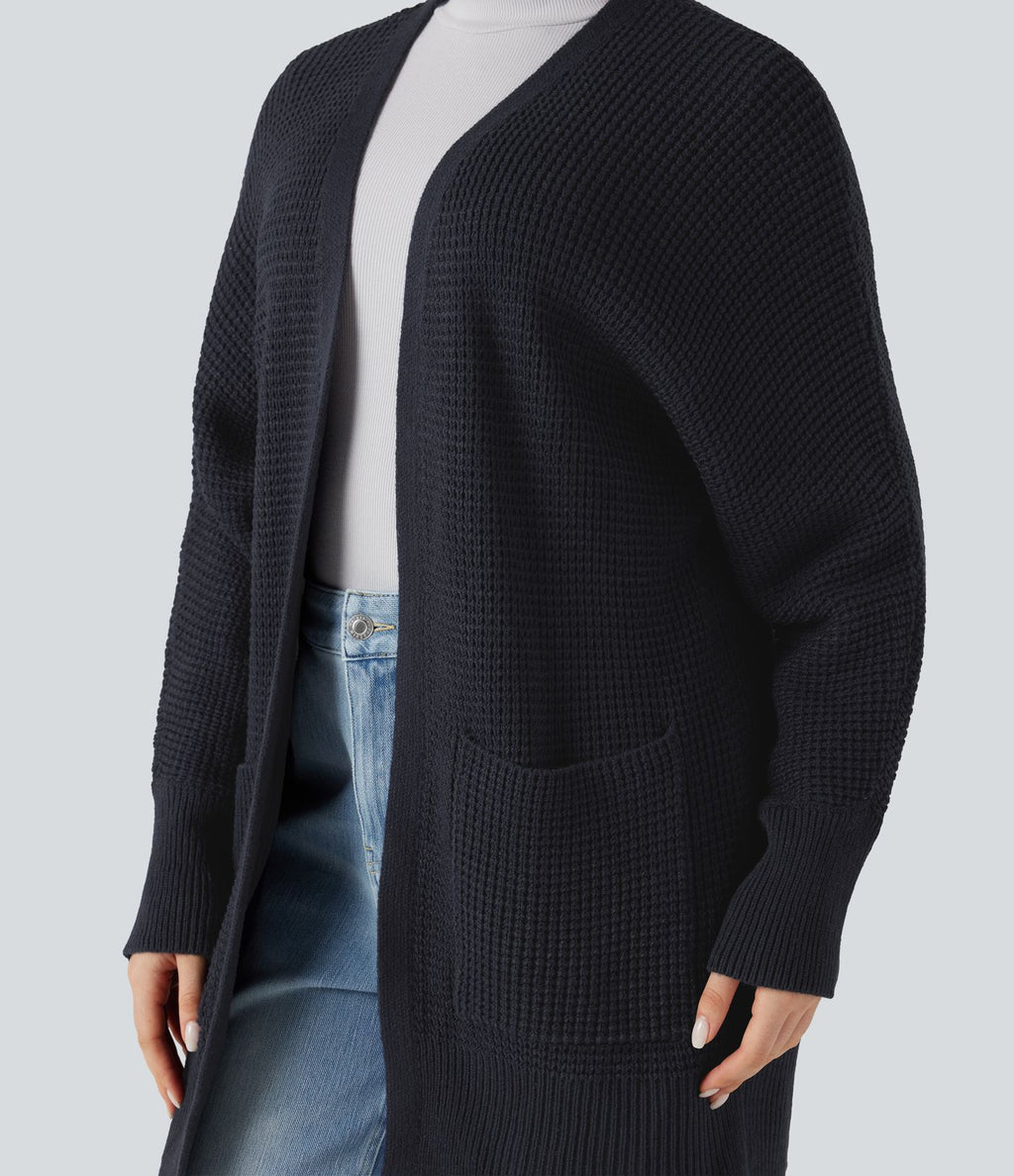 Cardigan manches longues avec poches