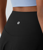 Jupe de tennis mini 2-en-1 quotidienne SoftlyZero™ Airy avec croisement, poche latérale et effet frais InstantCool, Lucid, protection solaire UPF50+