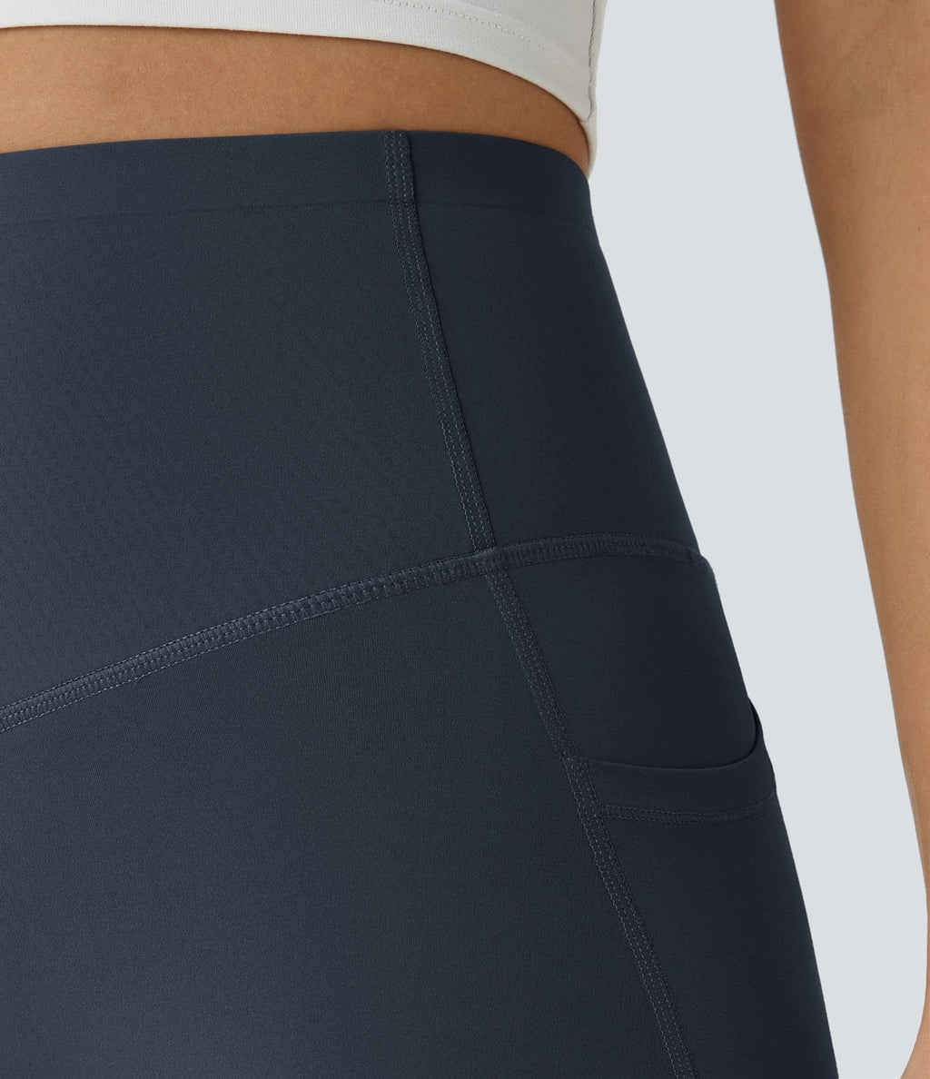 Legging d'entraînement gainant galbant taille haute avec poches Halara UltraSculpt™