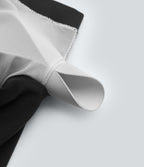 OneForm Seamless Flow Robe casual mini froncée sans couture à décolleté plongeant en V sans manches avec brassière intégrée