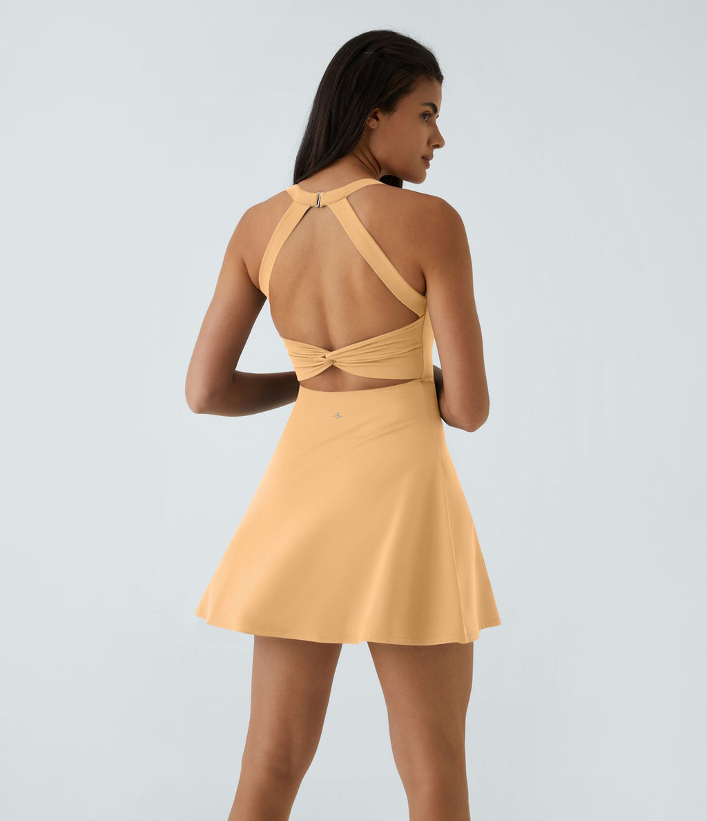 Robe Danse Sport Évasée Torsadée Dos Nu Plus Longue Easy Peasy Édition