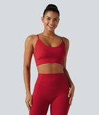 Brassière de sport et de yoga Halara UltraSculpt™ côtelé à maintien léger