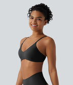 Bralette lounge à col en V