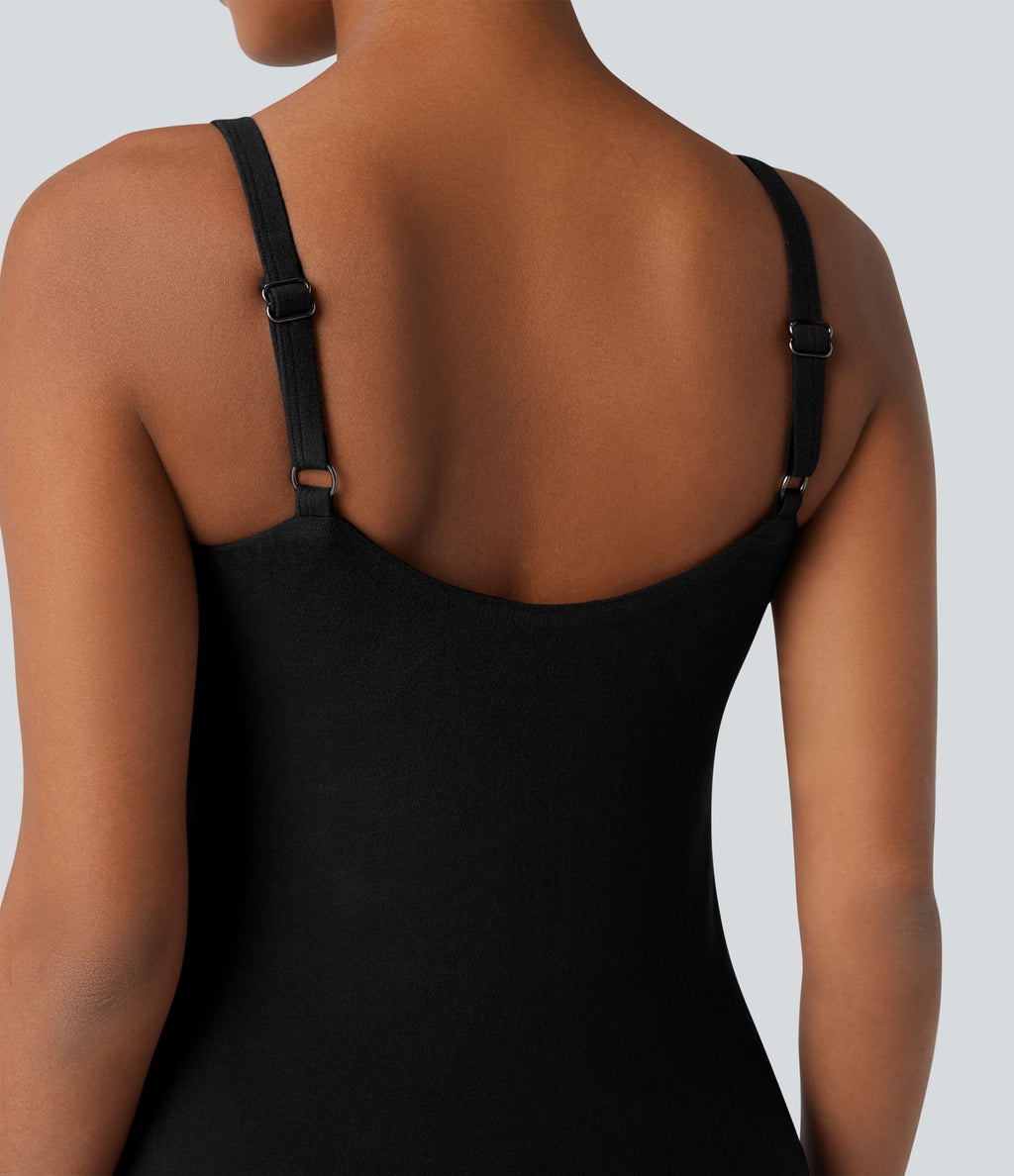 Débardeur caraco coques moulées effet push-up bretelles réglables bonnets E-G