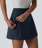 Jupe mini de golf 2 en 1 DayStretch taille haute avec poches
