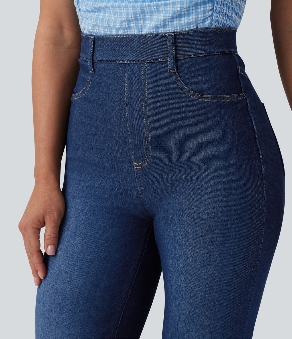 Halara Flex™ Jean casual gainant taille haute avec poches