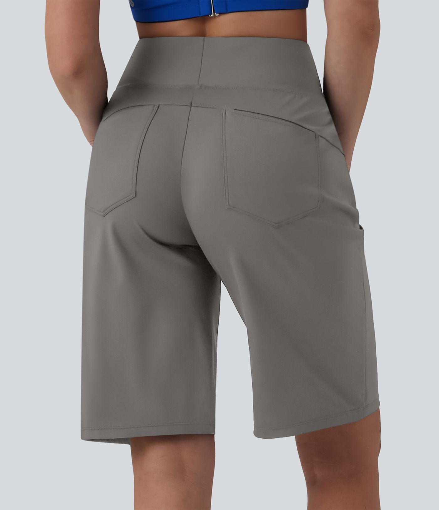 Short de yoga SoftlyZero™ Airy ample gainant taille haute effet frais InstantCool avec poches