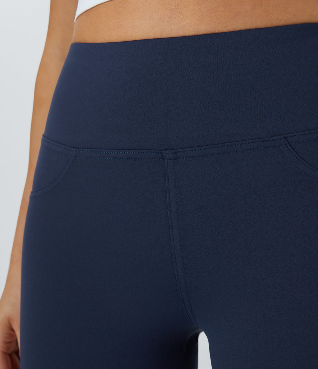 Legging yoga évasé taille haute DayStretch avec poches