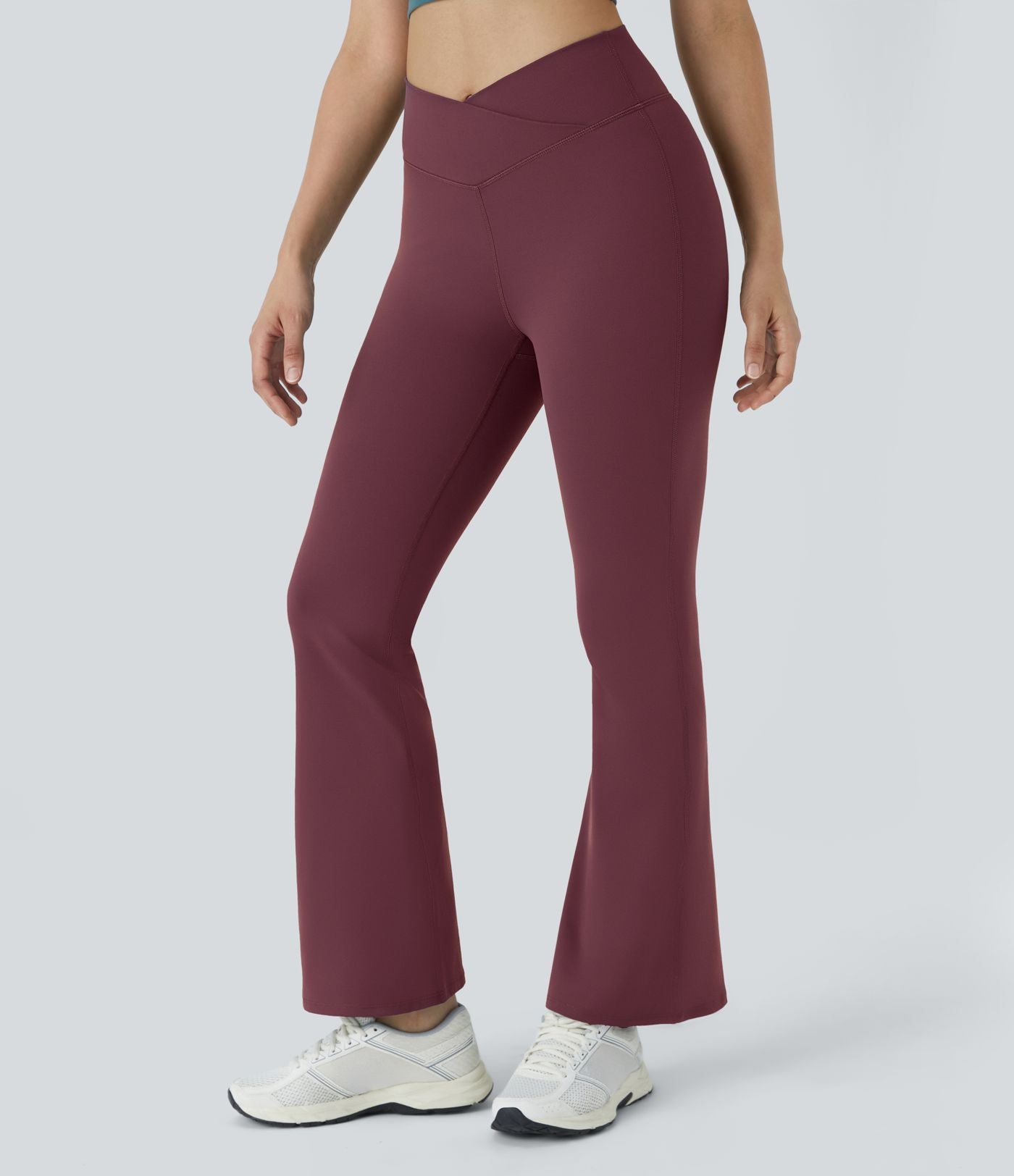 Legging yoga évasé croisé taille haute DayStretch