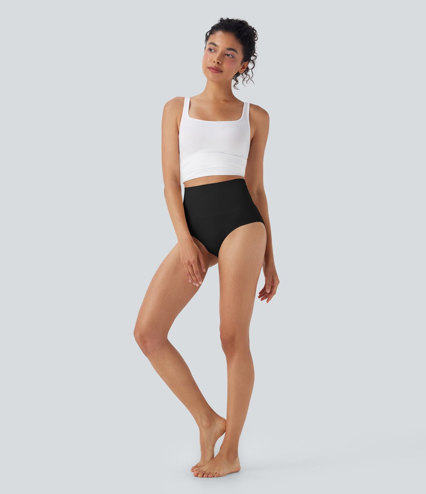 Culotte d'intérieur gainante taille haute sans couture OneForm Seamless Flow