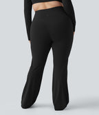 Pantalon yoga évasé gainant sculptant grande taille taille haute Halara UltraSculpt™