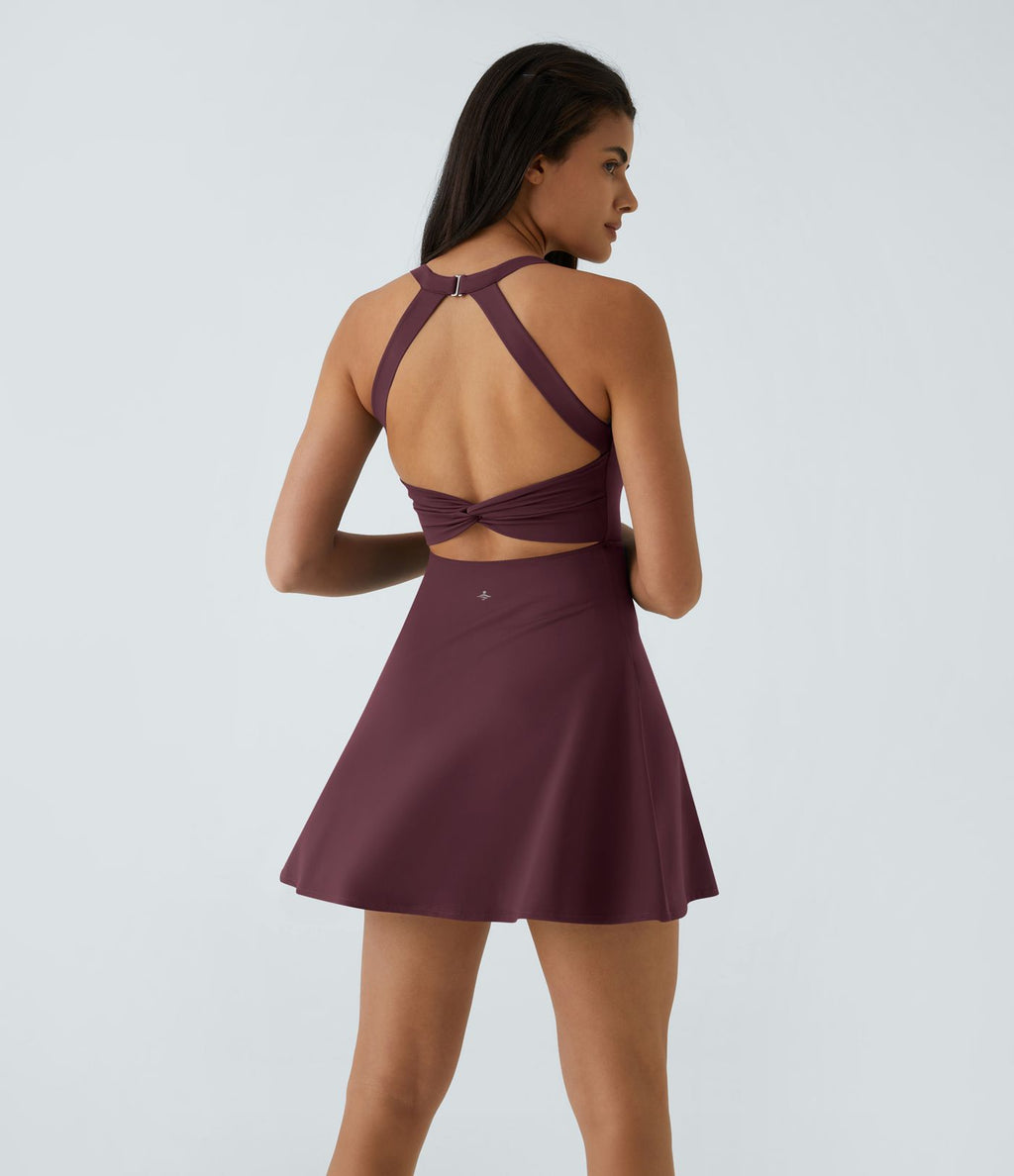 Robe Danse Sport Évasée Torsadée Dos Nu Plus Longue Easy Peasy Édition