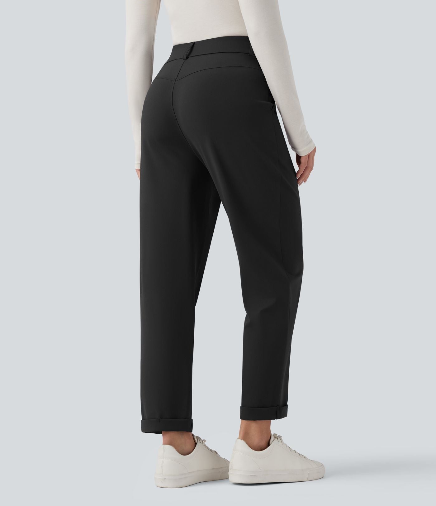 Patitoff™ 2.0 Pantalon casual fuselé taille haute anti-poils d'animaux avec poches
