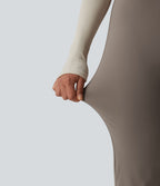 Pantalon tailleur évasé taille haute