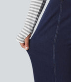 Jean large casual Halara Flex™ taille haute à poches