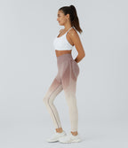 Legging running taille haute dégradé sans couture OneForm Seamless Flow
