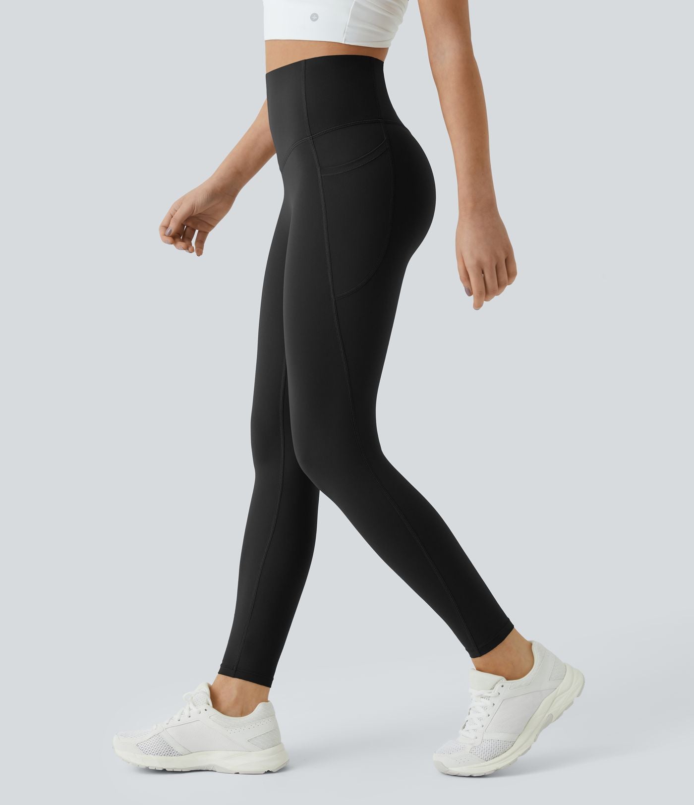 Legging d'entraînement gainant taille haute avec poches Halara UltraSculpt™