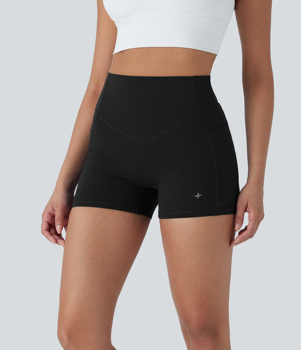Jogging gainant taille haute avec cordon de serrage intérieur et séchage rapide avec poches Breezeful™