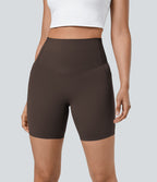 Short cycliste 17,5 cm d'entraînement gainant taille haute avec poches Halara UltraSculpt™