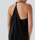 Softlyzero™ Airy Haut de yoga dos nu à encolure américaine sensation fraîcheur-UPF50+