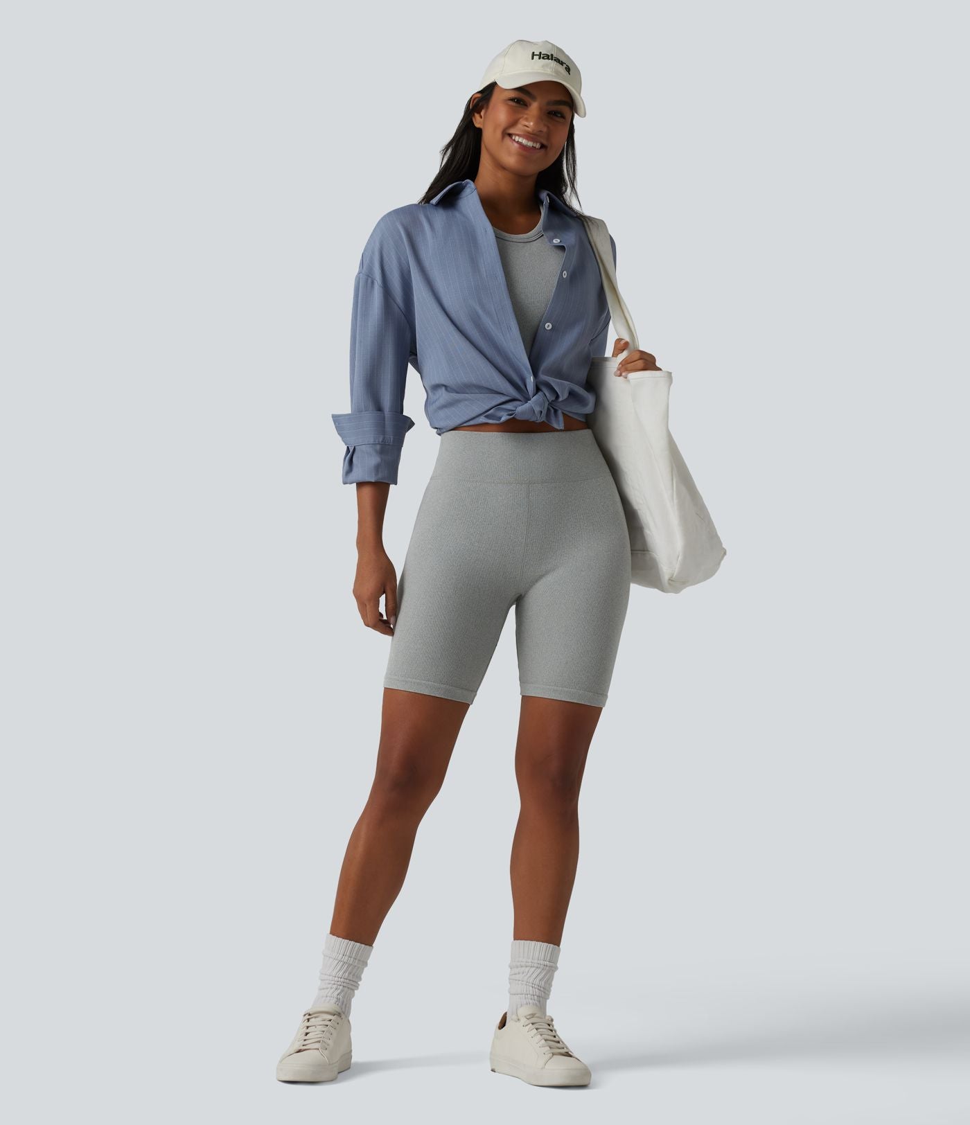 OneForm Seamless Flow Short de cycliste casual taille haute sans couture