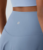 Jupe de tennis mini 2-en-1 quotidienne SoftlyZero™ Airy avec croisement, poche latérale et effet frais InstantCool, Lucid, protection solaire UPF50+