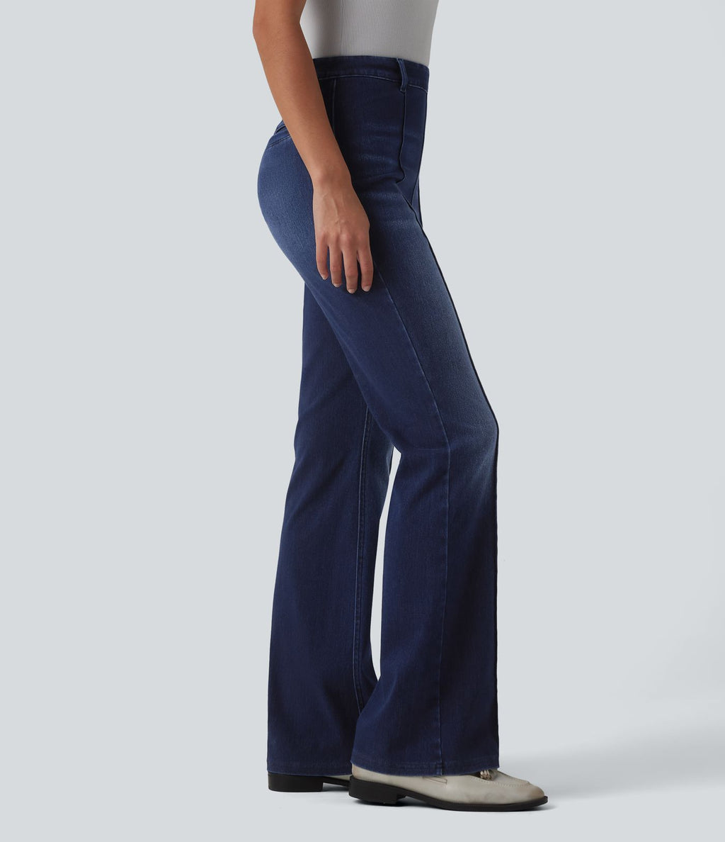 Jean bootcut tailleur Halara Flex™ taille haute avec poches
